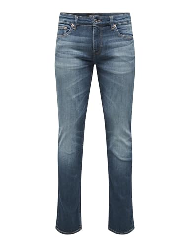 ONLY & SONS Slim Fit Jeans Uomo Denim Elasticizzato