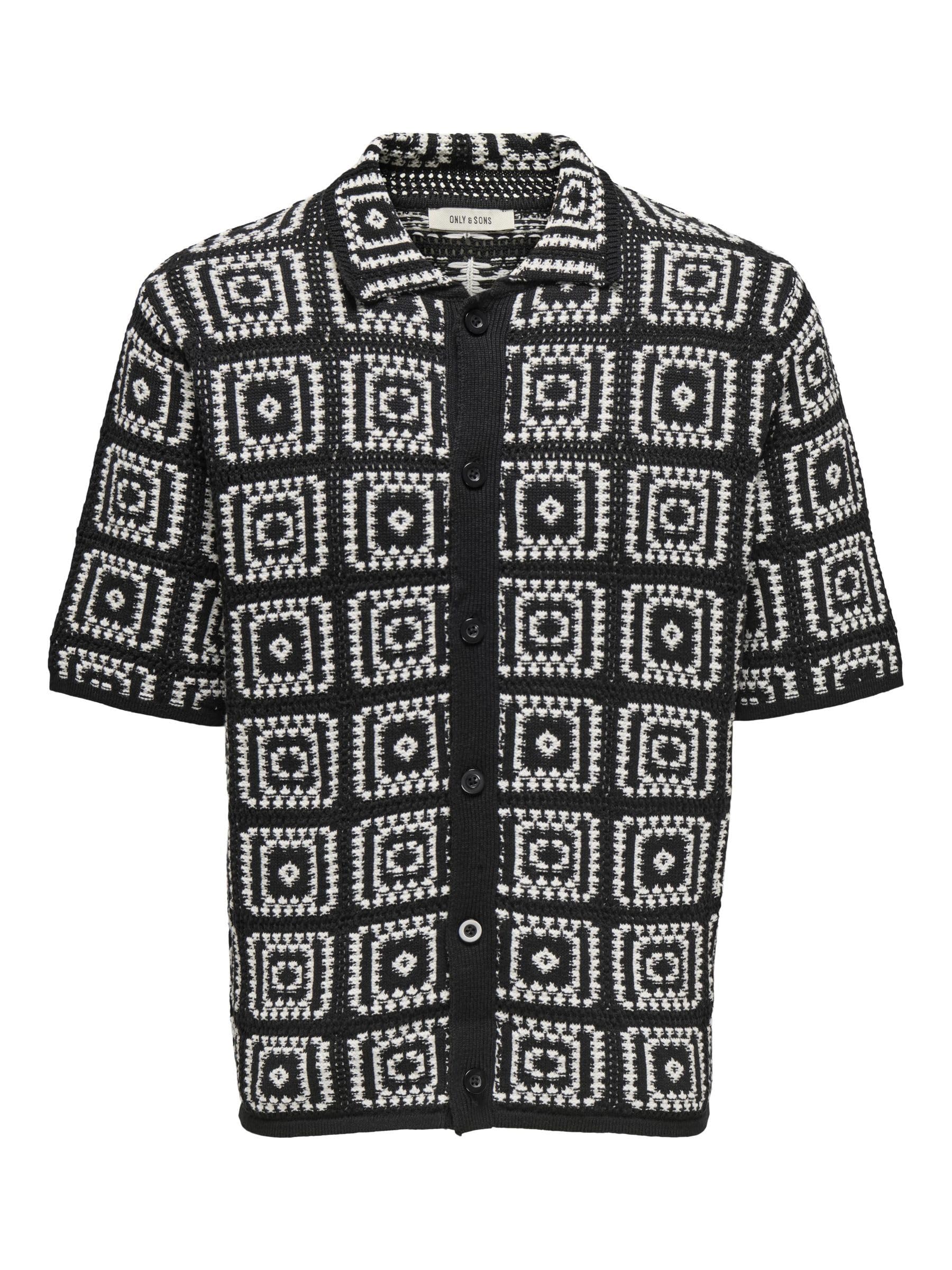 Only & Sons Onsbart M t-shirt uomo nera relaxed