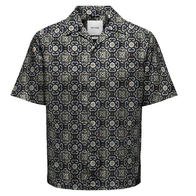 Only & Sons Onscaiden Camicia Uomo Marrone Fit Caiden