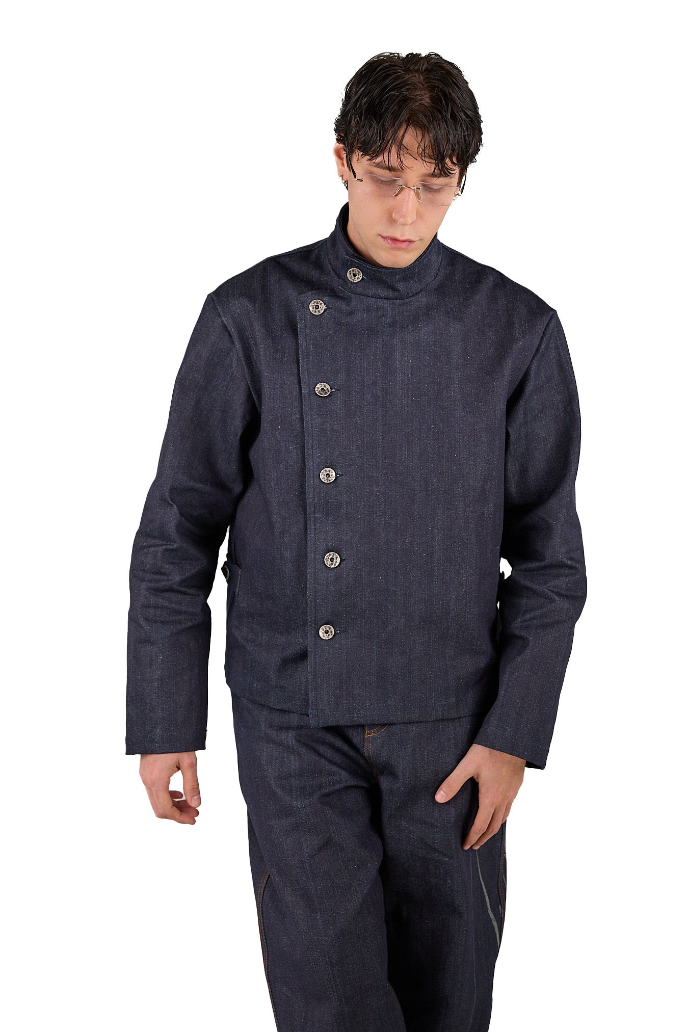 Tiat Fallen Angels Raw fencing jacket giacca denim 14OZ