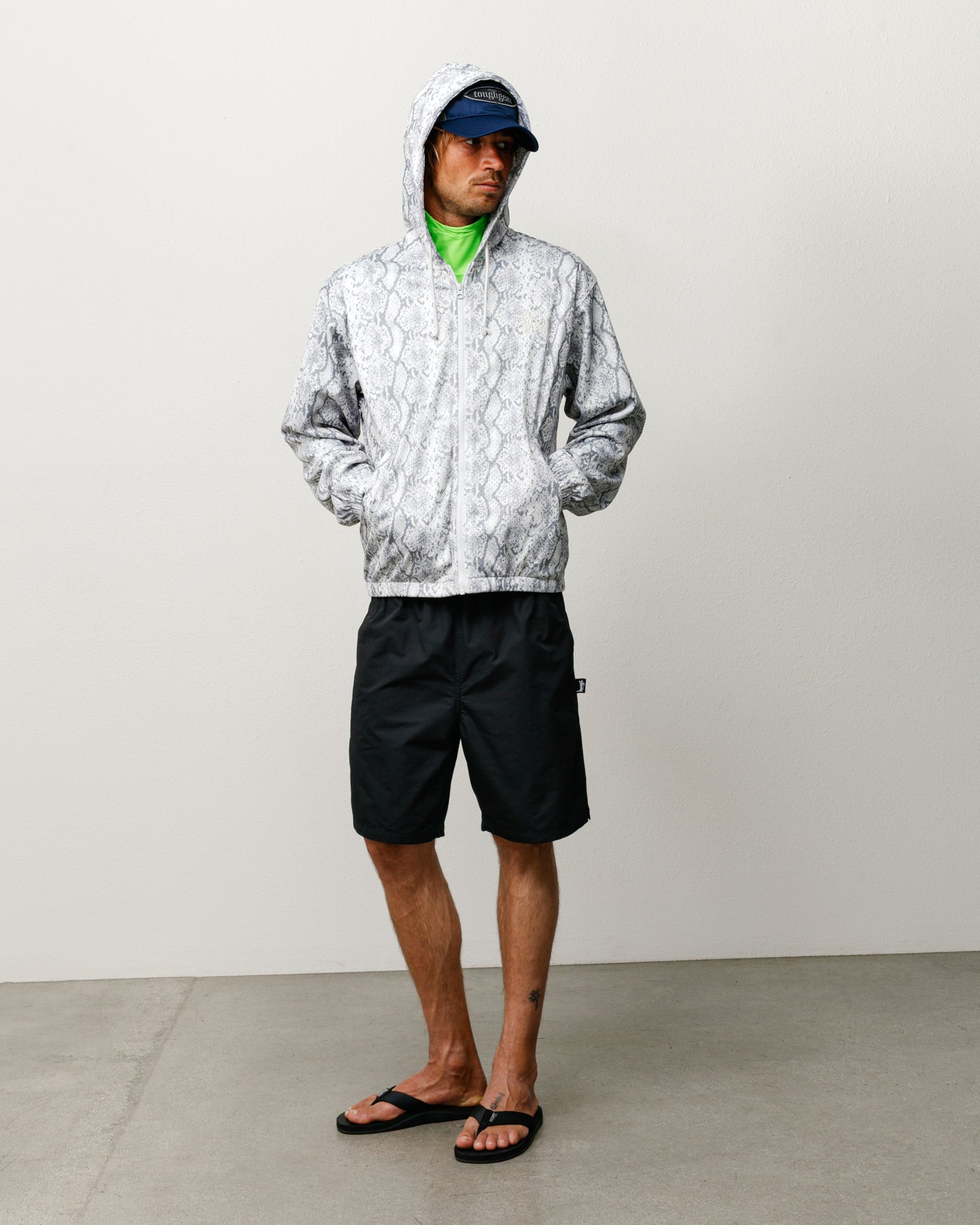 Stussy Transit Short pantaloncini nylon Black