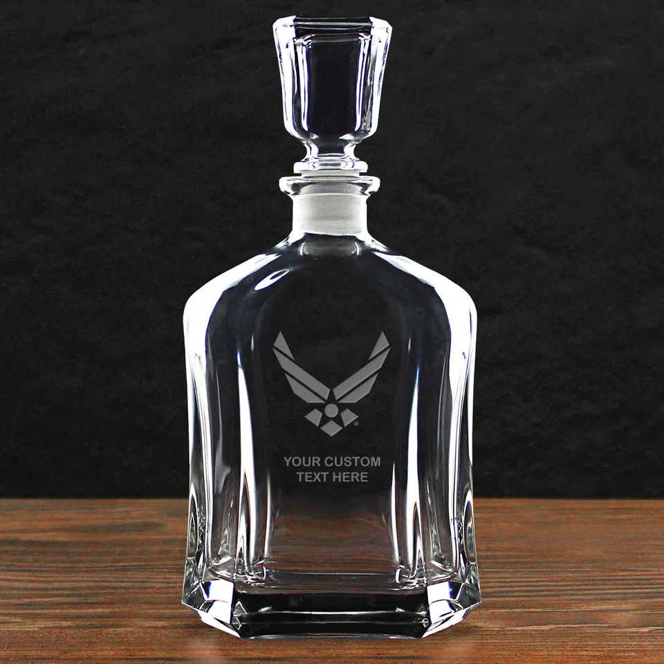 7.62 Design Air Force Logo Decanter Whiskey 702 ml