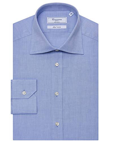 Camicissima Permanent camicia uomo azzurra slim fit