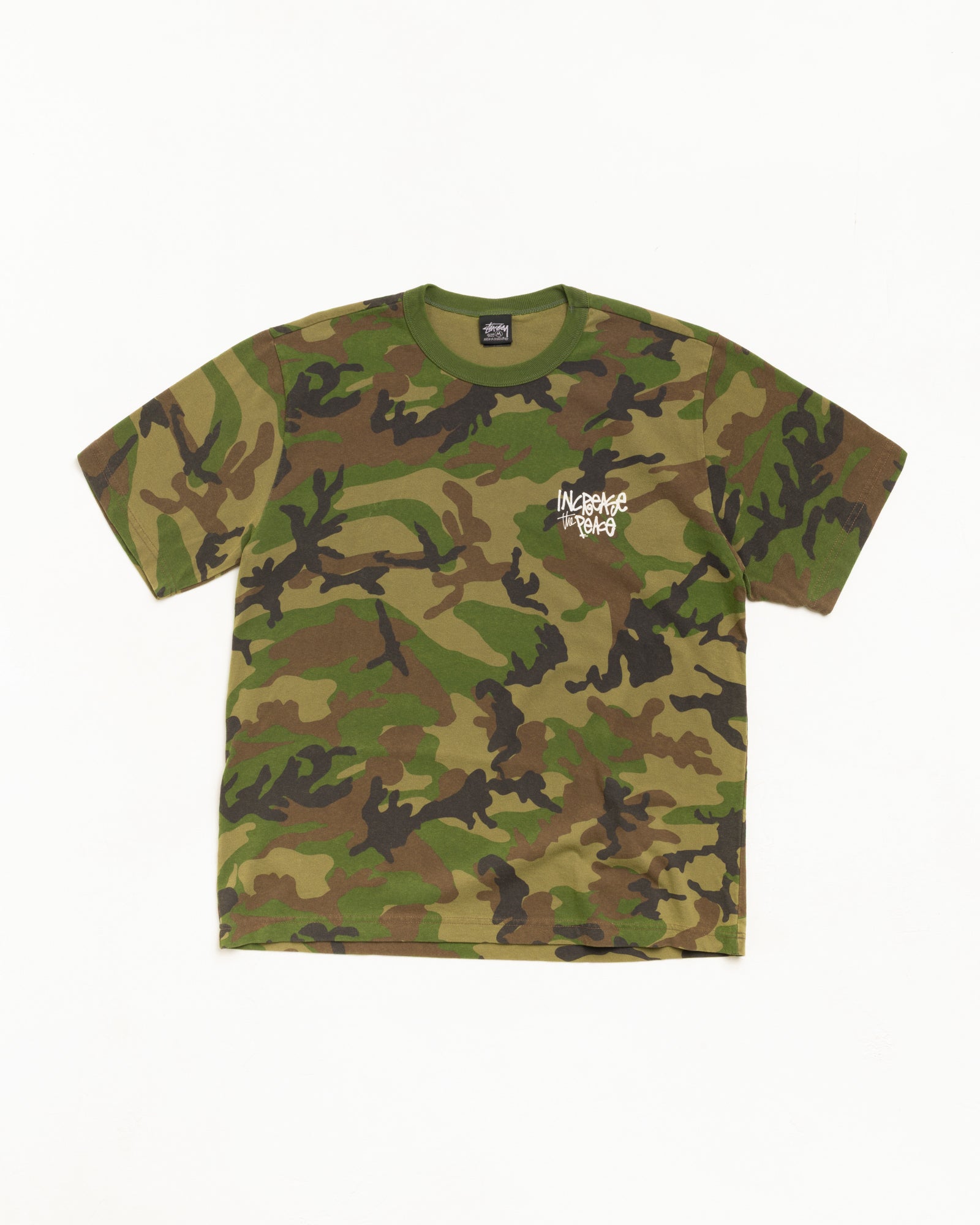 Stussy Peace Increased Tee t-shirt Camo
