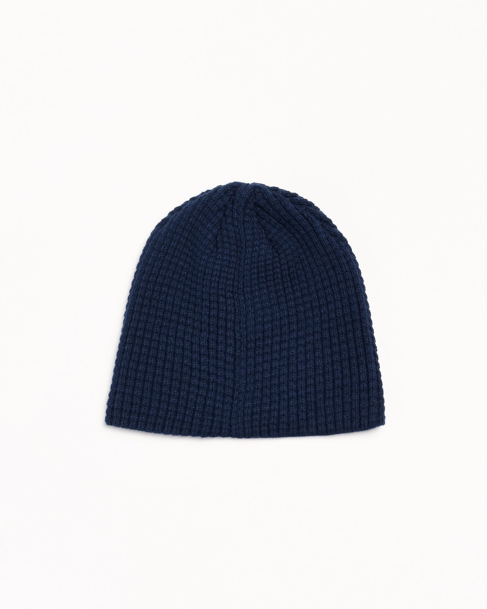 Stussy Waffle Built Tough Skullcap berretto navy acrilico