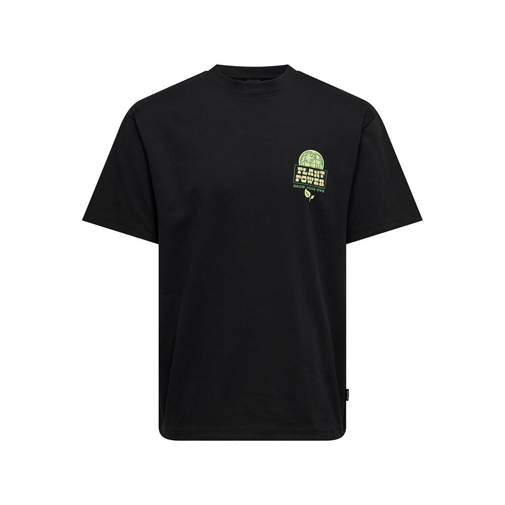 Only & Sons Leroy Life RLX T-shirt uomo M 100% cotone