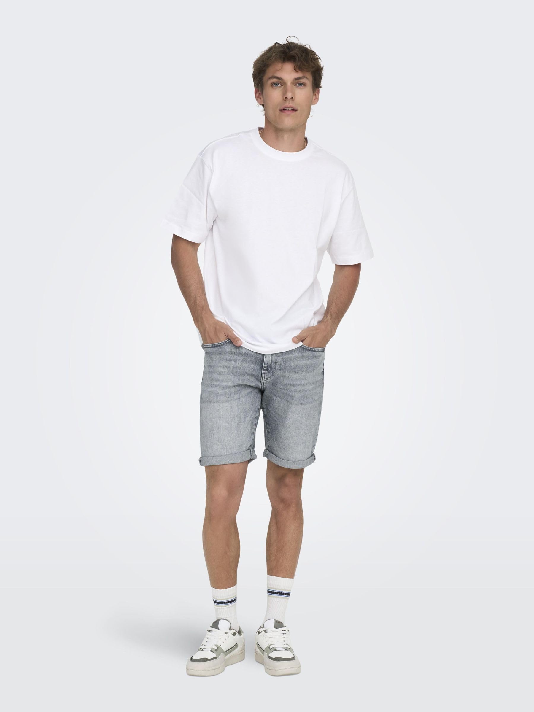 Only & Sons OnsPly Pantaloncini Uomo Taglia L Regular