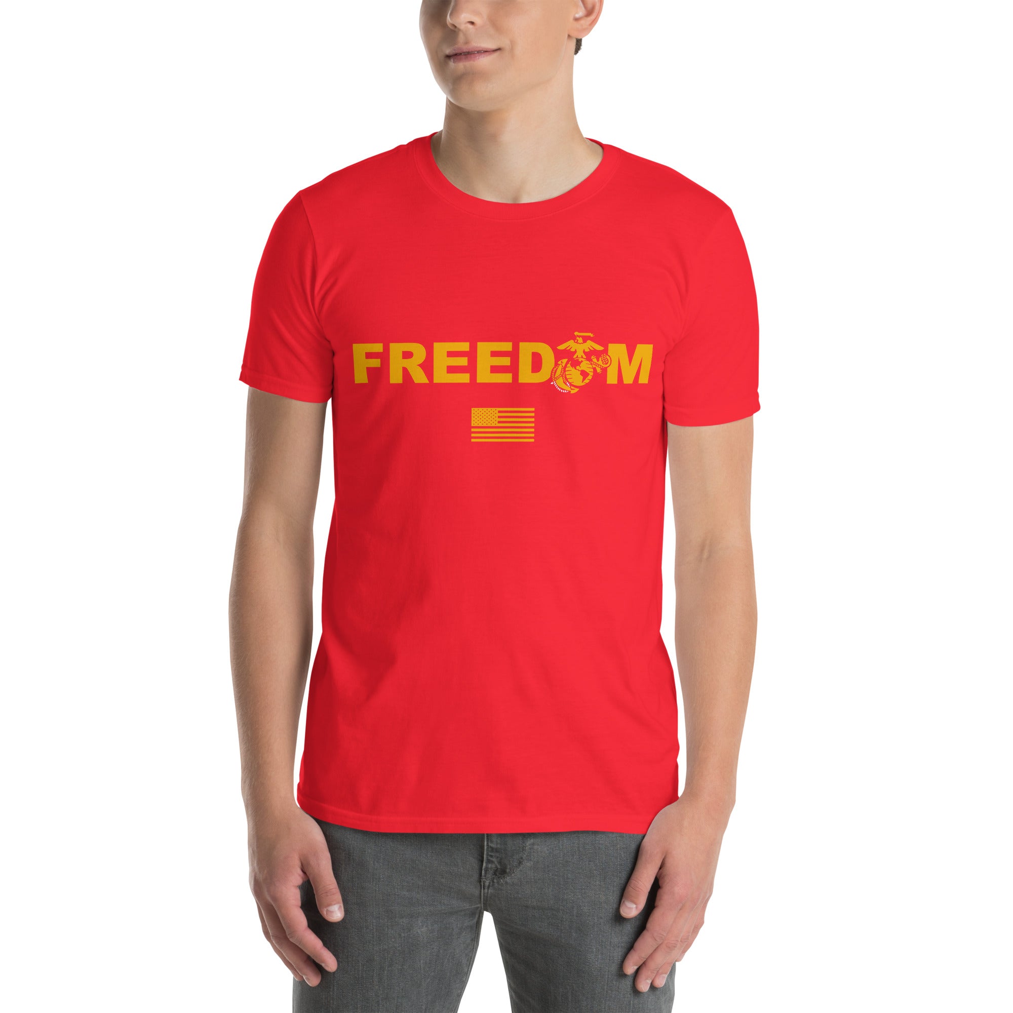 7.62 Design USMC Freedom T-Shirt Cotone Uomo Marines