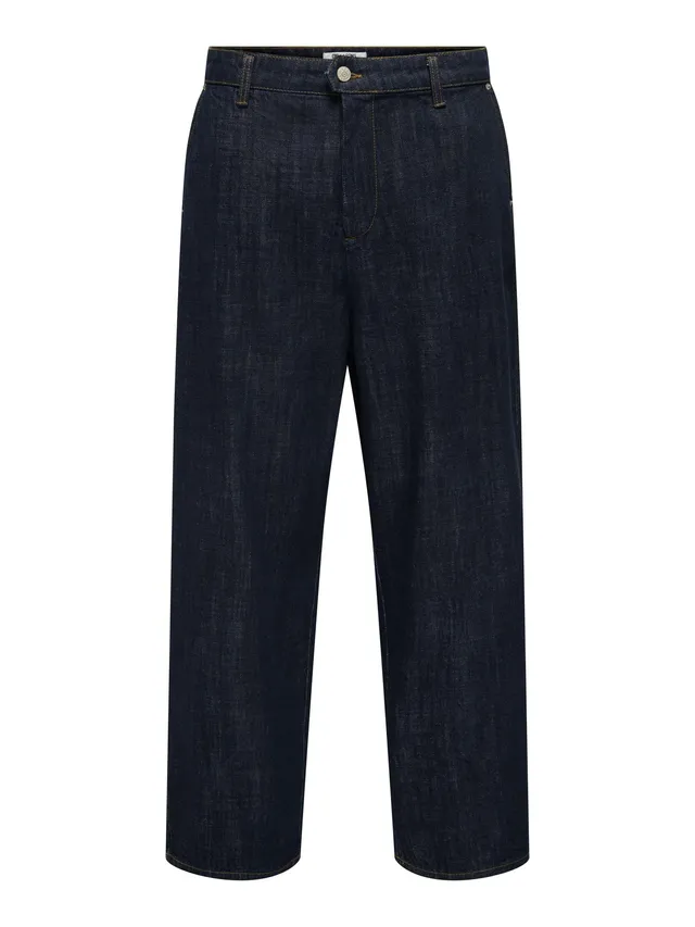 Only & Sons Onsdani Jeans Uomo Blu Scuro 32W/34L