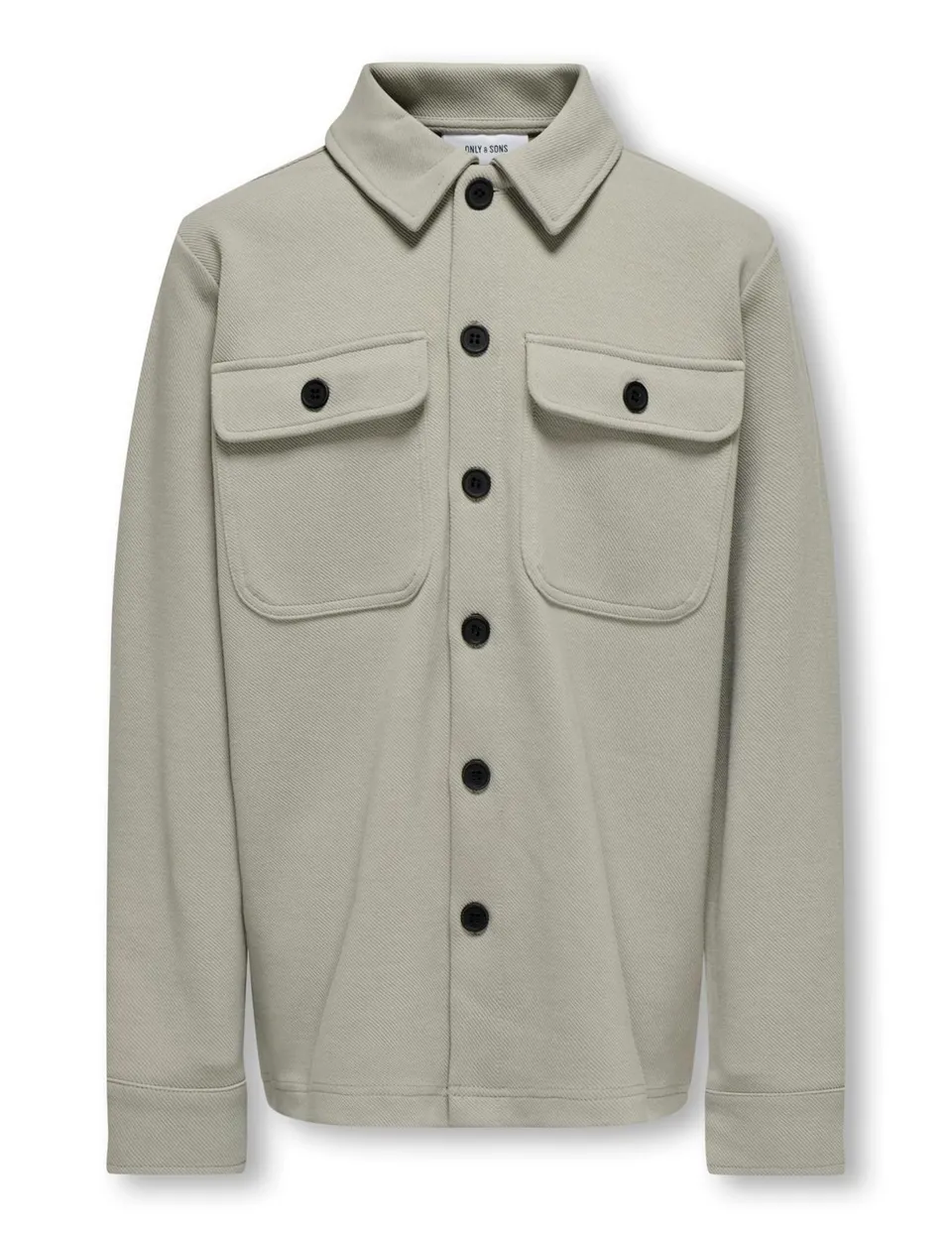 ONLY & SONS Osjnew Kodyl Overshirt Camicia Vintage Khaki felpa