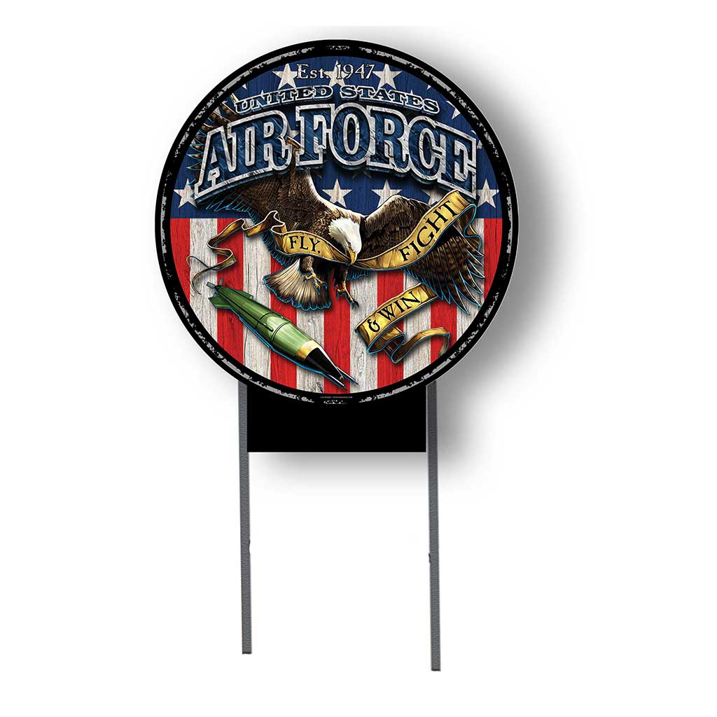 7.62 Design Fighting Eagle cartello giardino 50x50 cm PVC