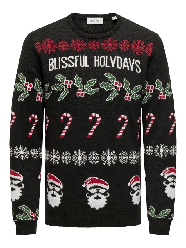 Only & Sons Onsxmas pullover maglione uomo L