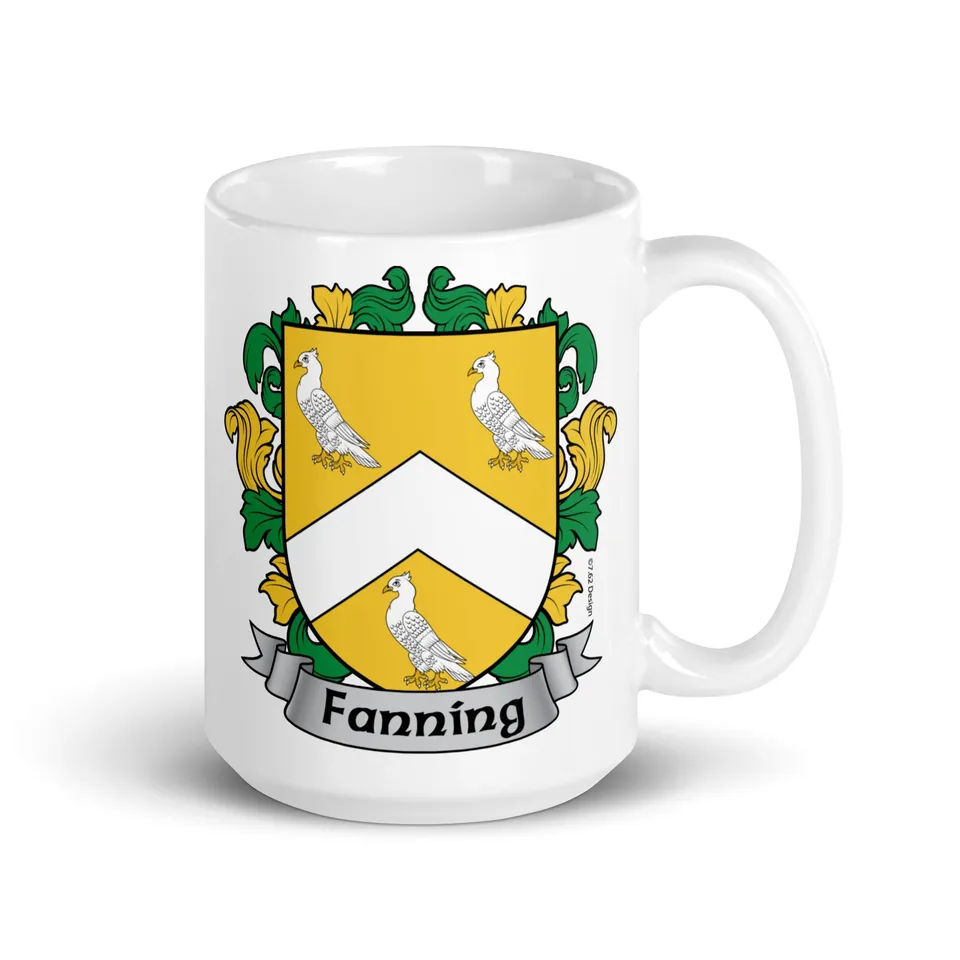 7.62 Design Fanning Tazza Ceramica 440 ml Stemma Irlandese