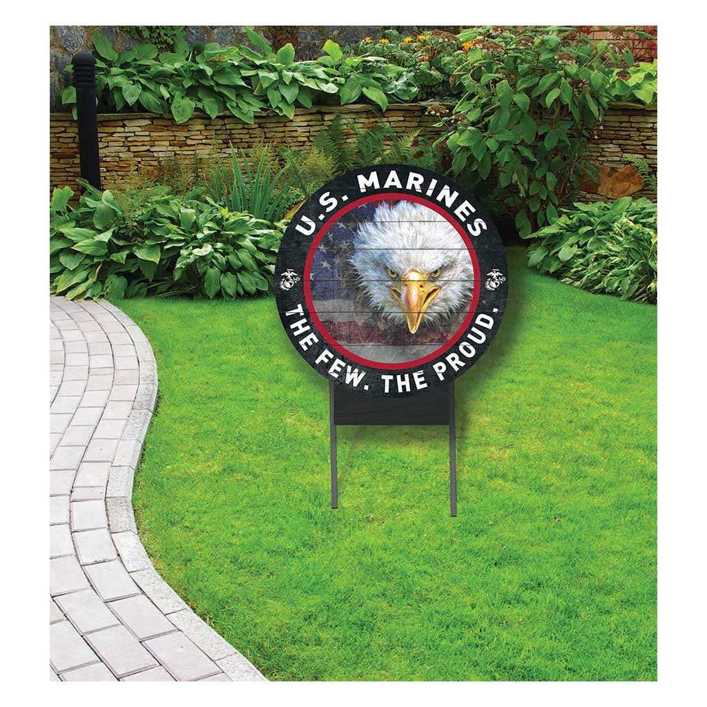 7.62 Design Few Proud cartello prato 20x20 USMC