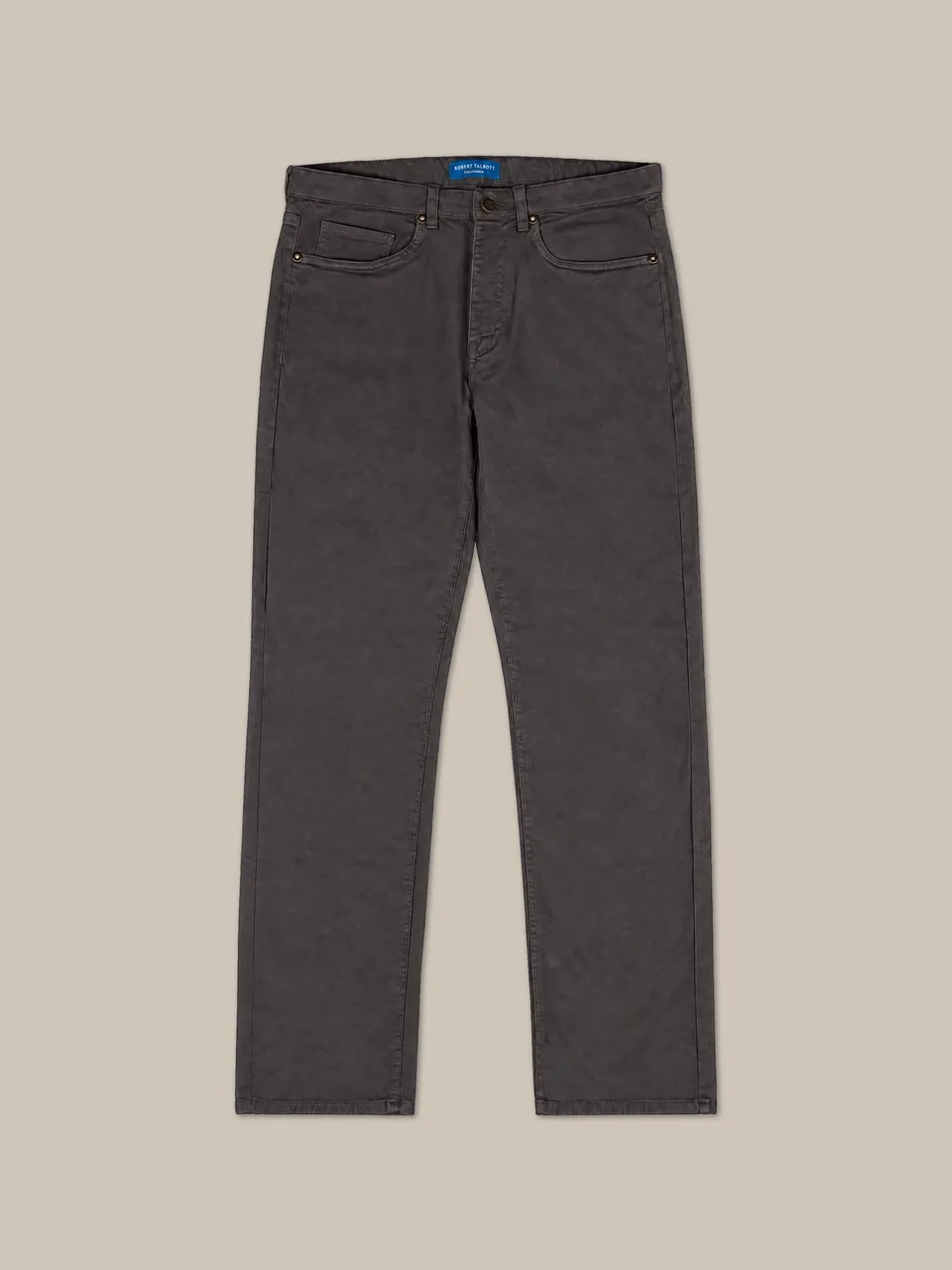 Robert Talbott Pablo Pantaloni Twill 5 Tasche Nero