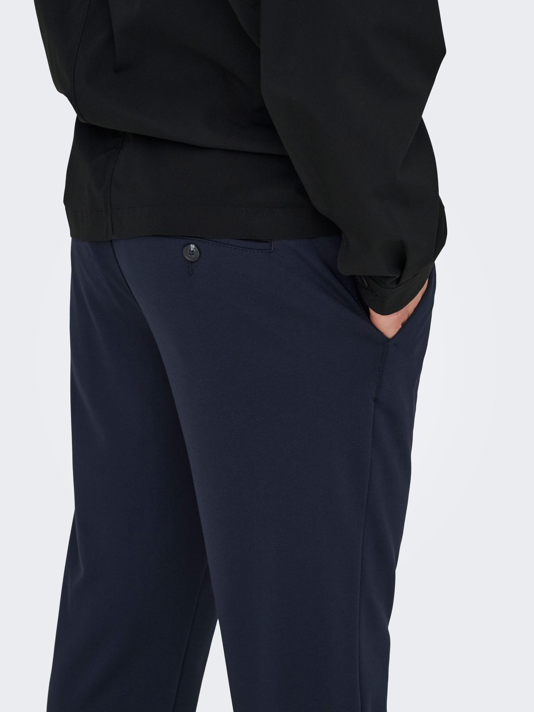 Only & Sons Onsmark 0209 Pantaloni Affusolati Uomo Neri