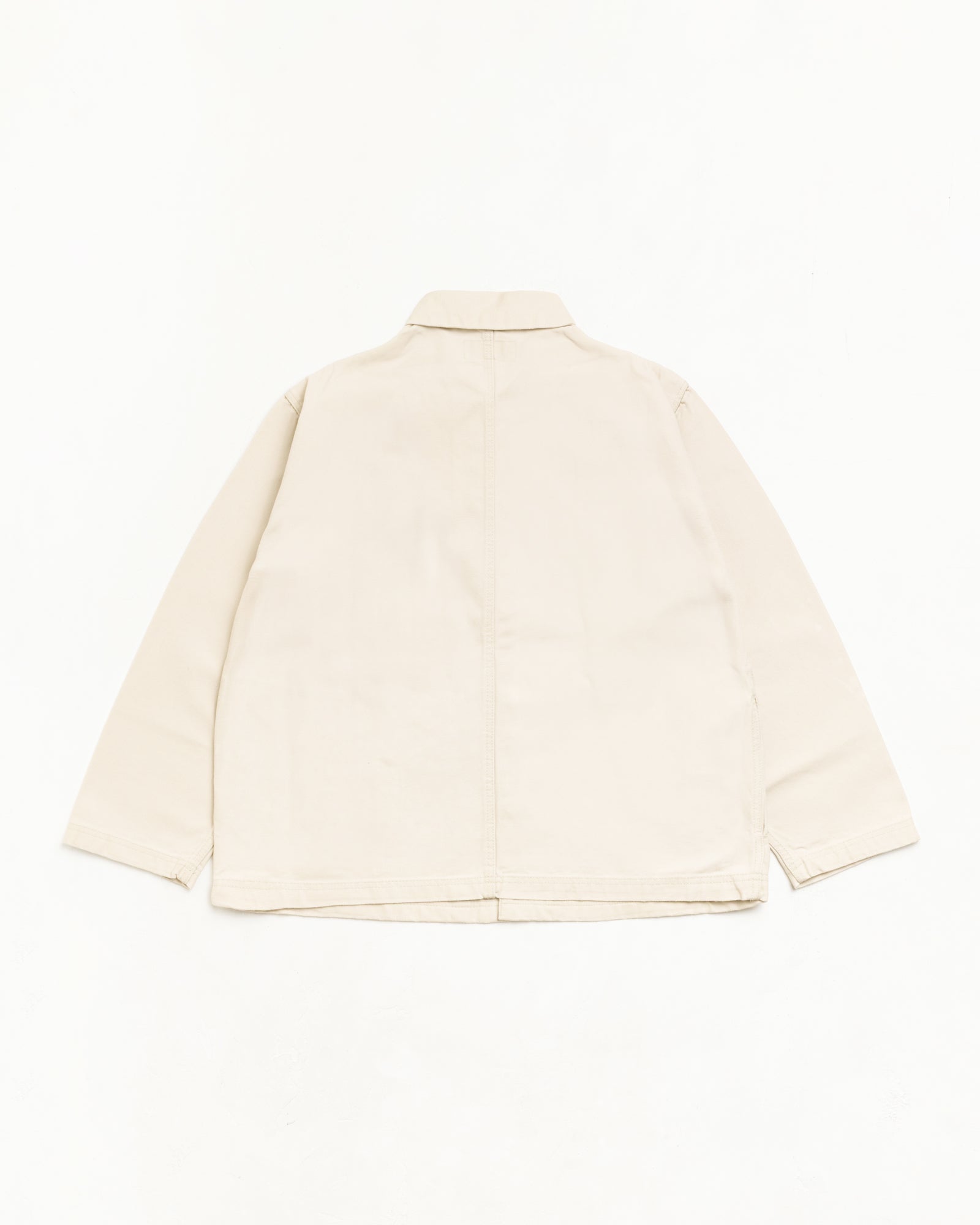 Stussy Canvas Work Overshirt camicia Bone cotone