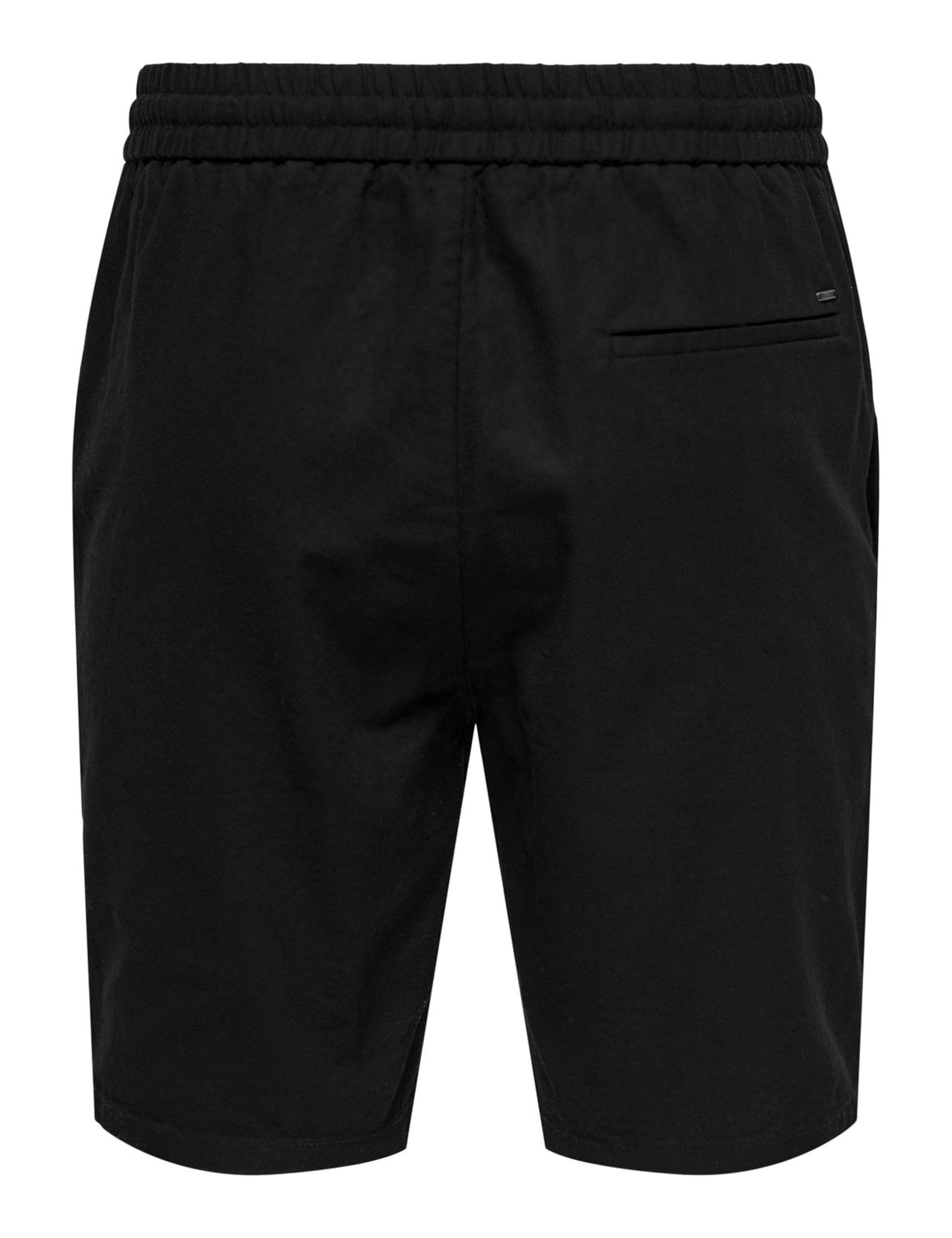 Only & Sons Onslinus loose fit shorts uomo in lino