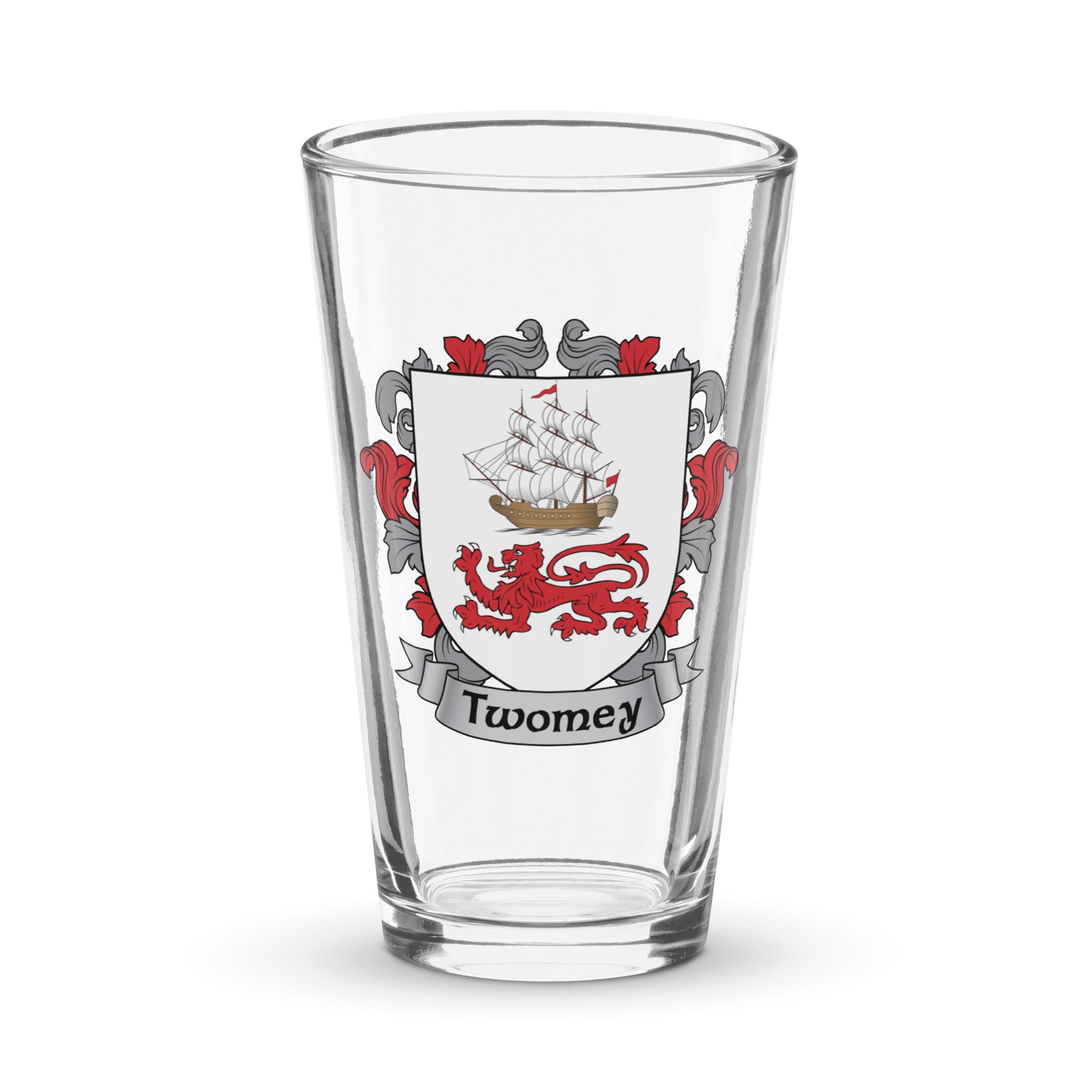 7.62 Design Twomey bicchiere pinta 473 ml stemma irlandese