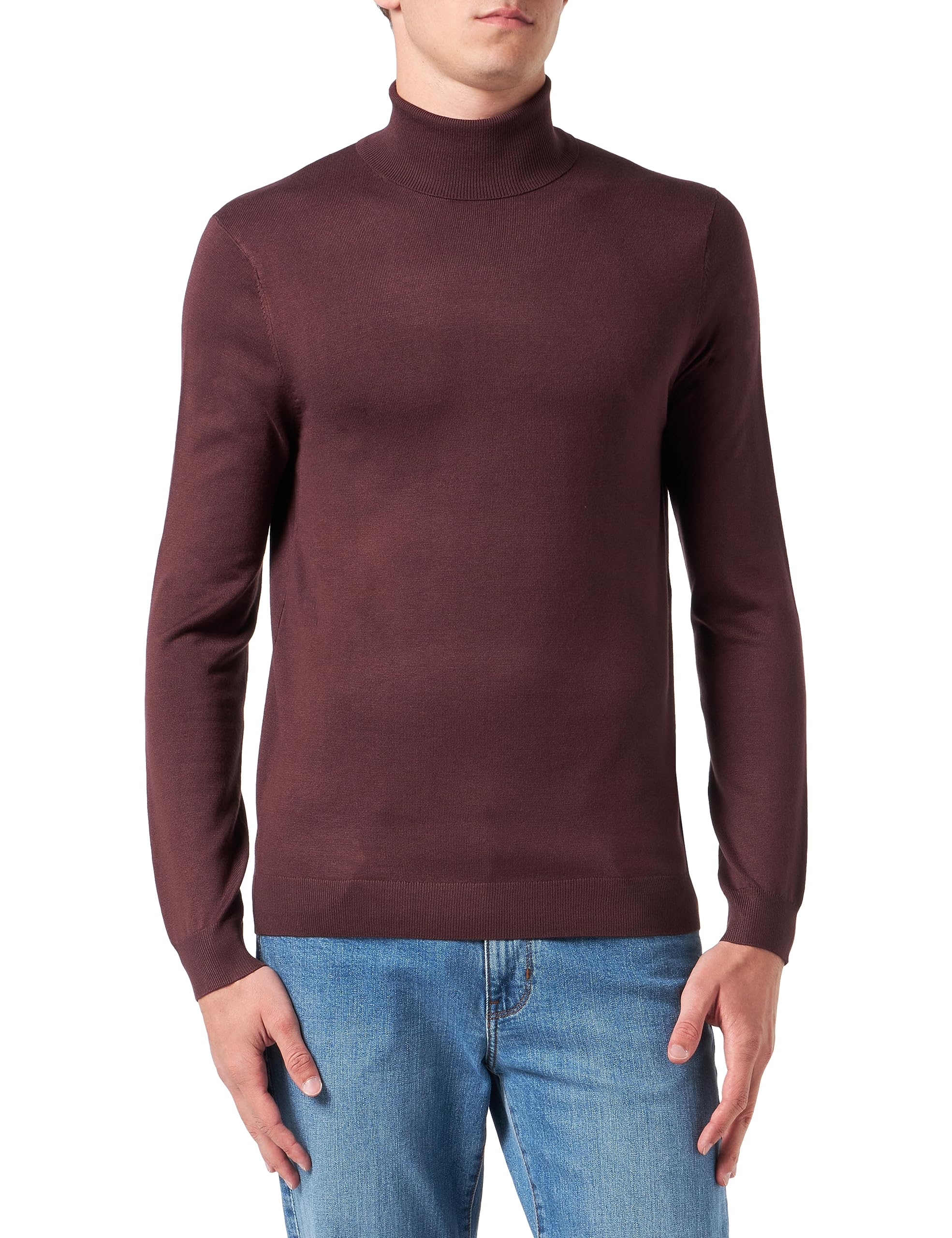 ONLY & SONS Wyler Maglione uomo collo alto nero
