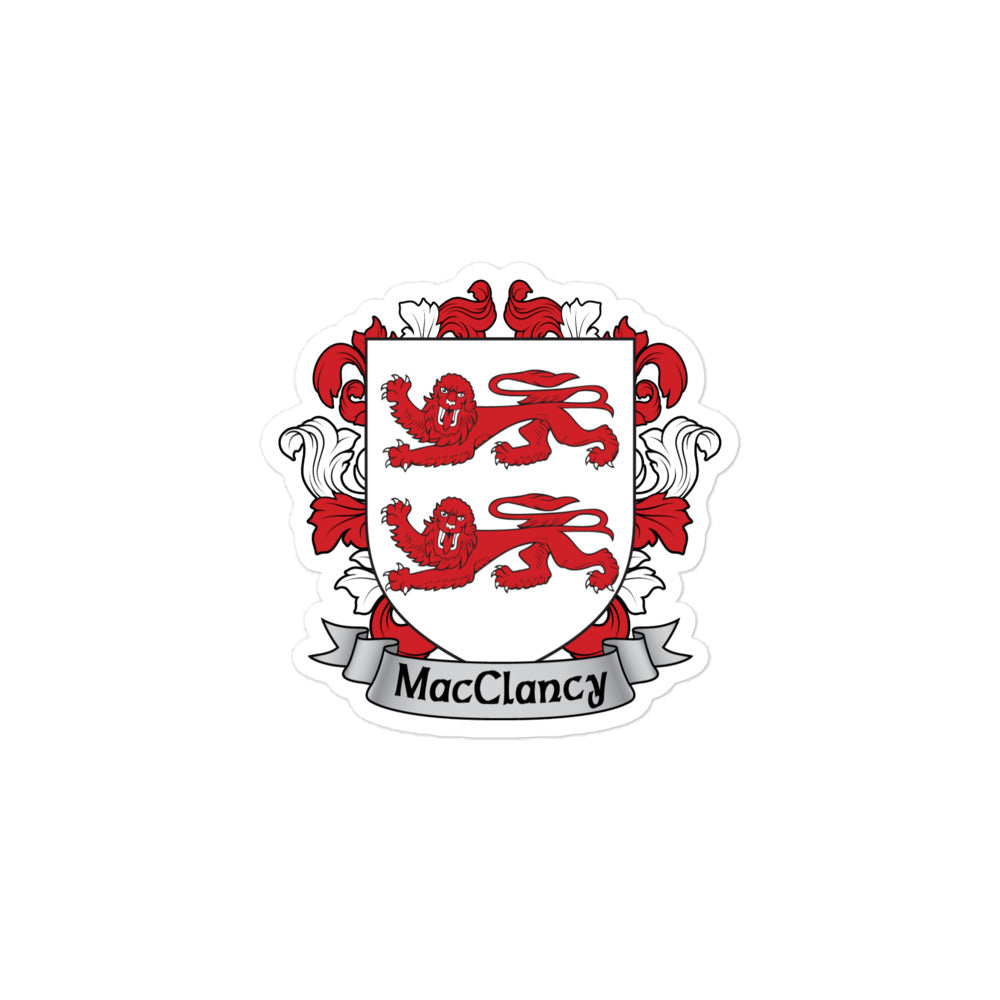 7.62 Design MacClancy sticker vinile 14x14 cm stemma