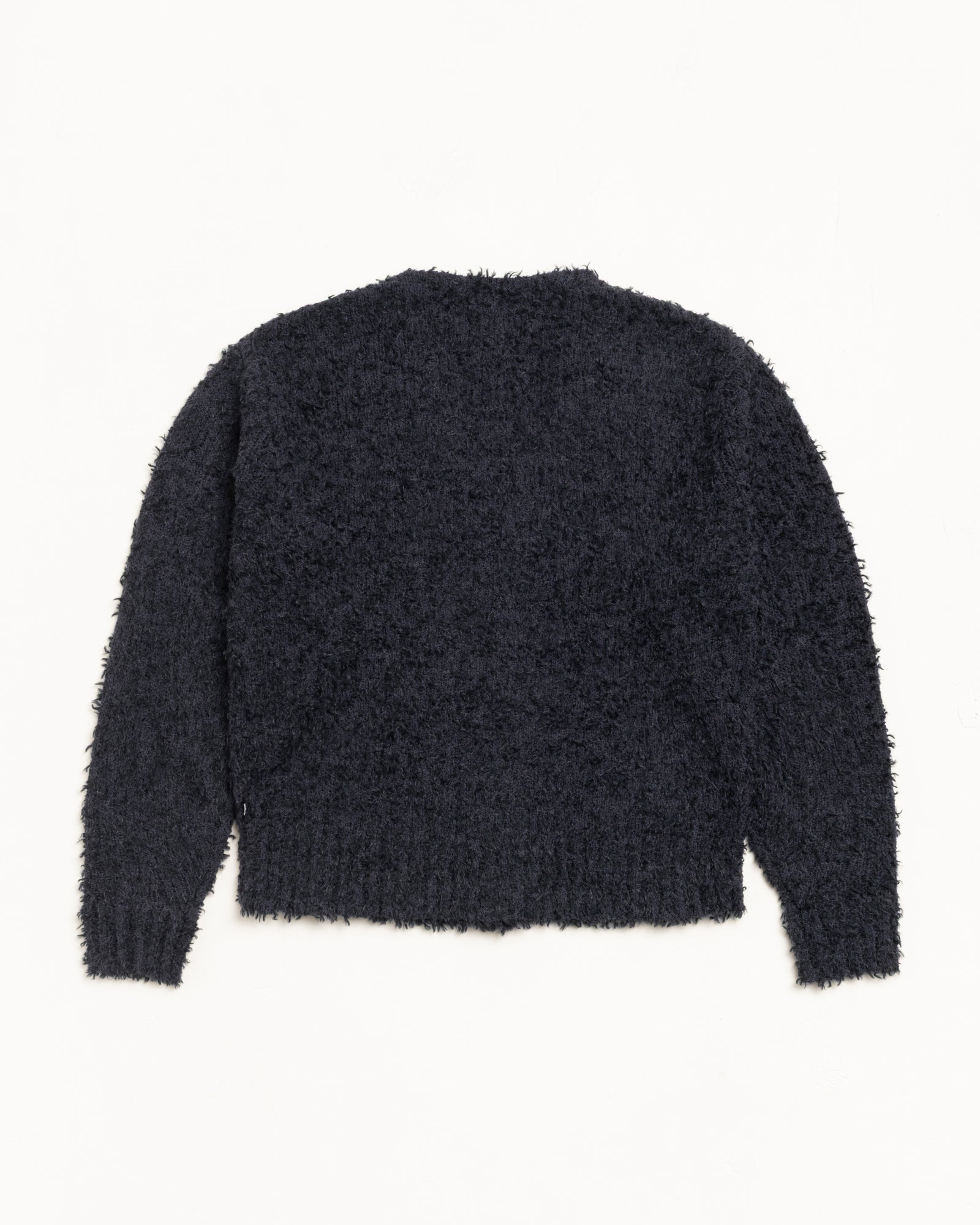 Stussy Textured Cardigan cardigan lana nero