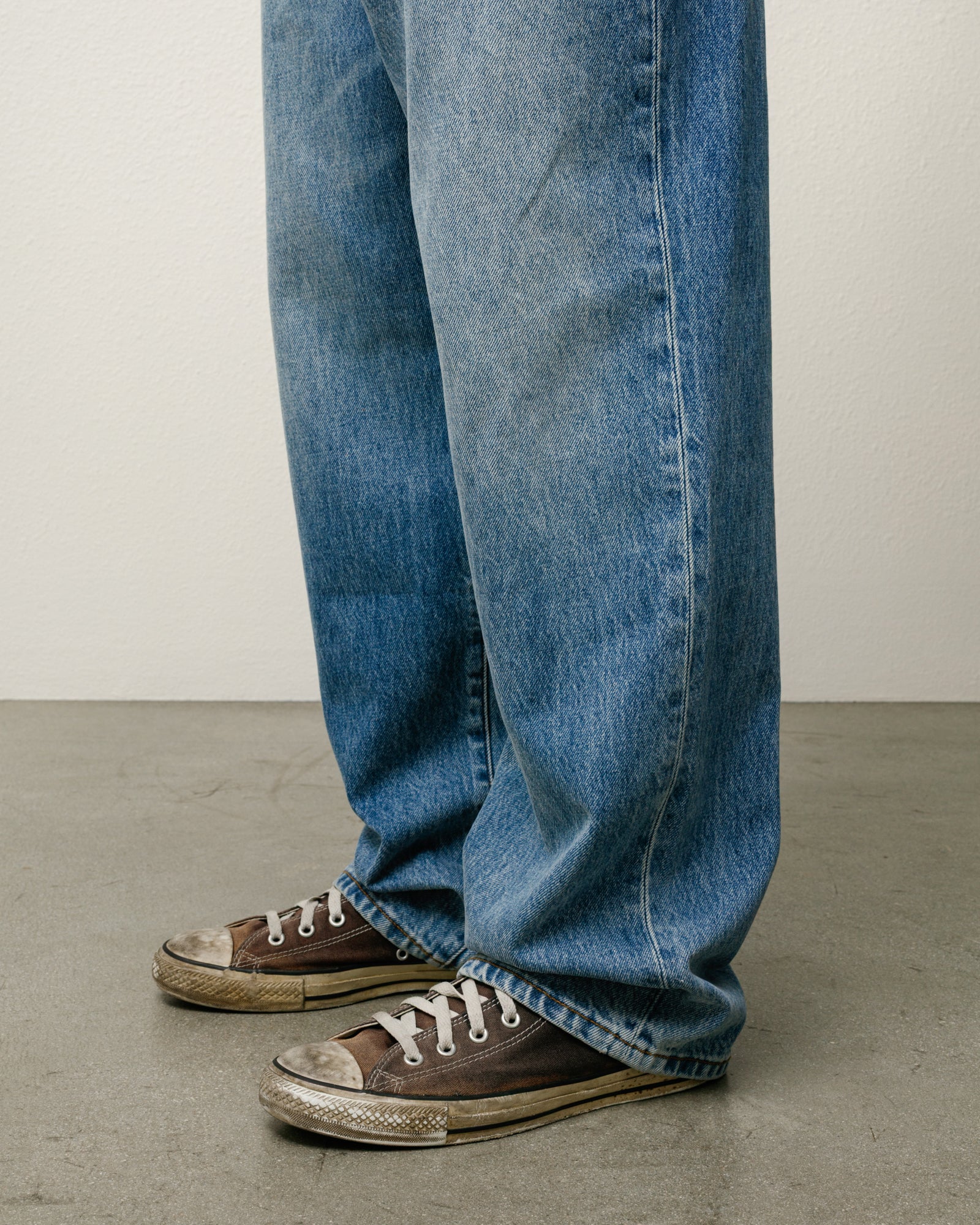 Stussy Big Ol Jean denim indaco stone wash 14,5 oz