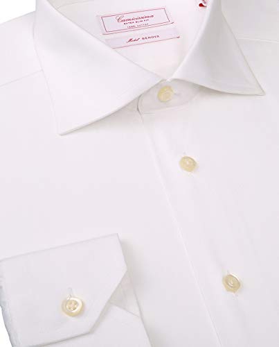 Camicissima Permanent camicia bianca extra-slim manica lunga