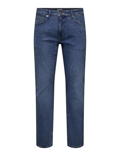 Only & Sons Onsedge jeans uomo stretch nero
