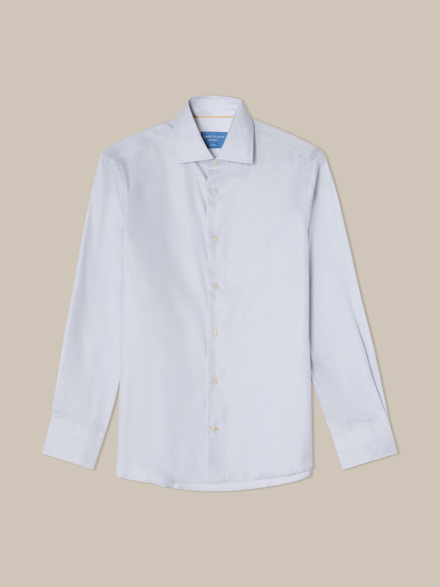 Robert Talbott Reynolds camicia elegante twill aqua 15-18