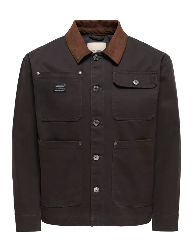 Only & Sons Onsricky Giacca Cotone S Liquirizia Uomo