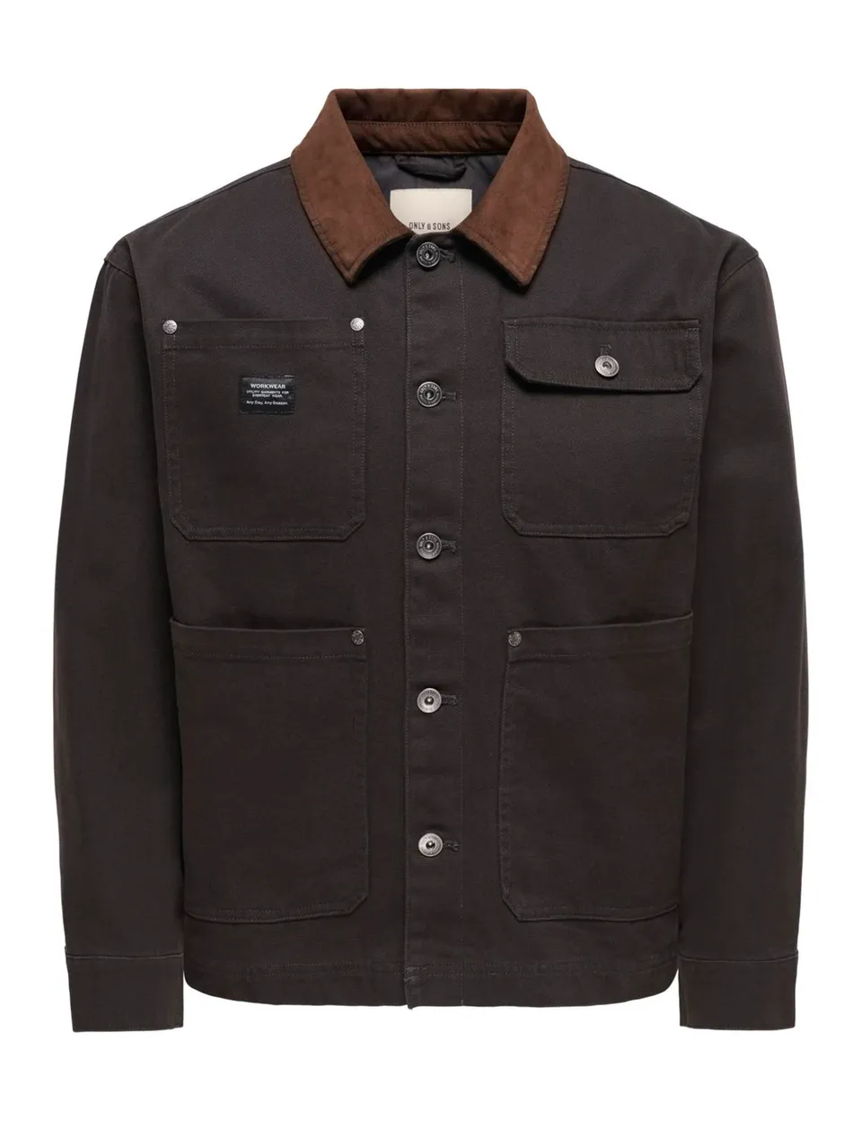 Only & Sons Onsricky Giacca Cotone S Liquirizia Uomo