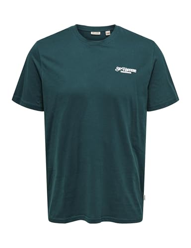 ONLY & SONS Onschris Life Reg SS Tee t-shirt uomo nero L