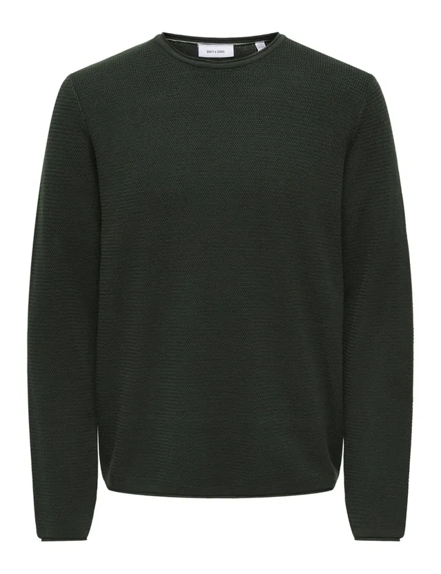 Only & Sons Onseric Maglione Uomo Girocollo Beige