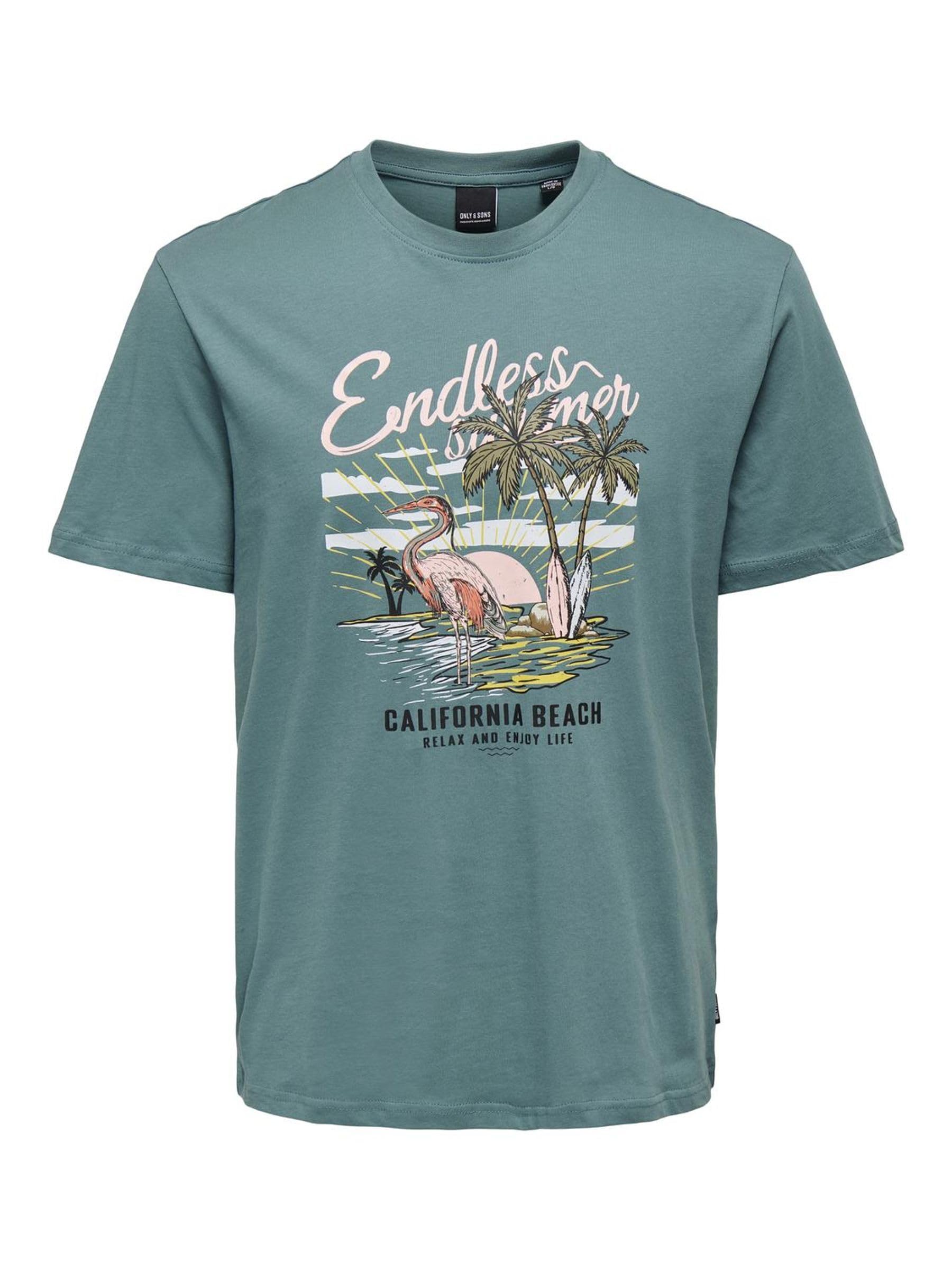 Only & Sons Onsalberto T-shirt cotone girocollo XL