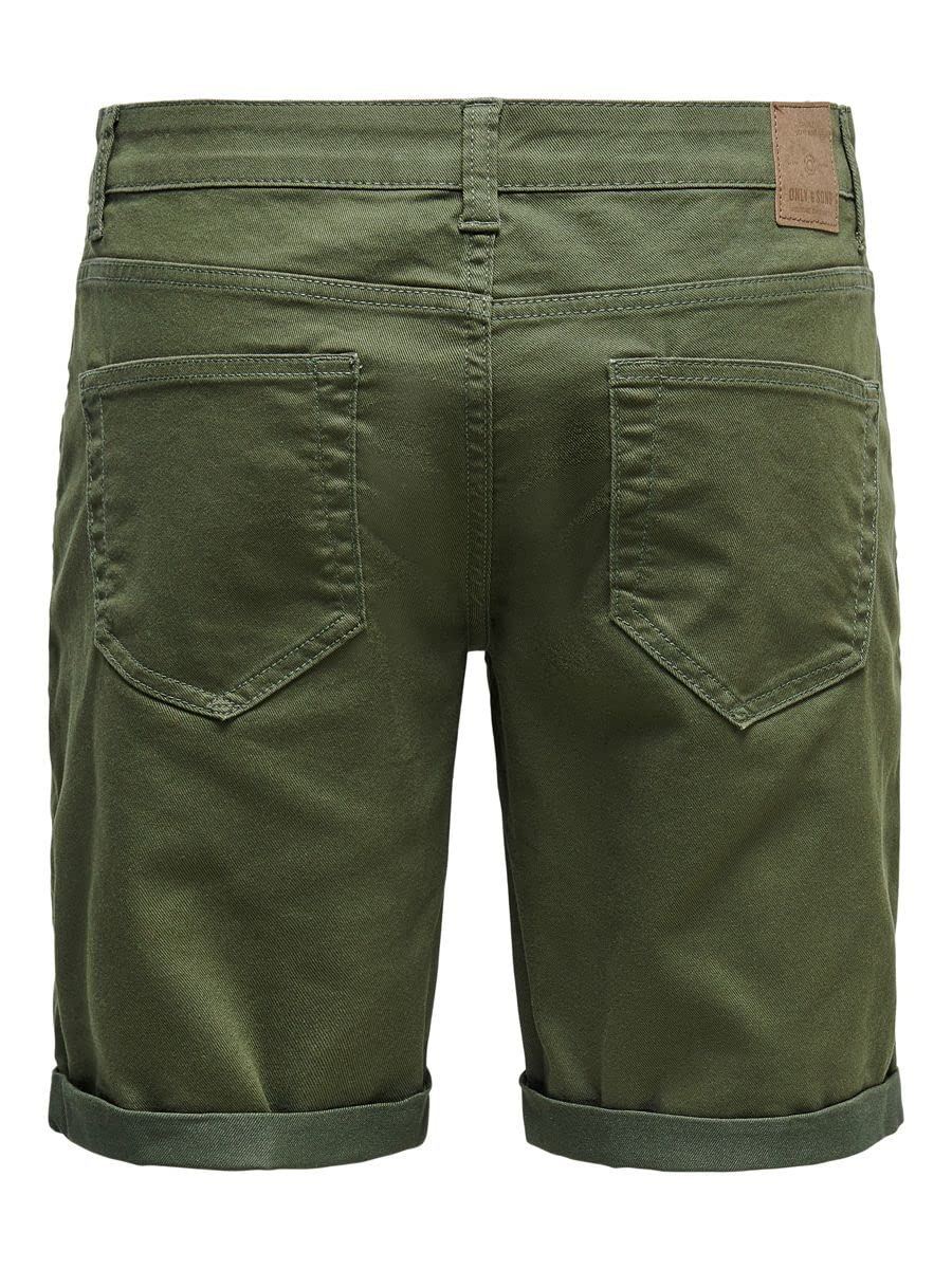 ONLY & SONS Onsply Reg Twill PK 1817 pantaloncini uomo twill
