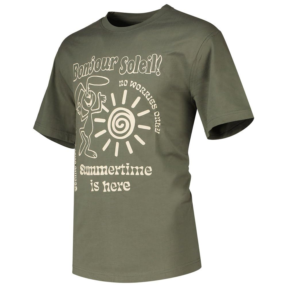 Only & Sons Kelvin RLX Cartoon t-shirt uomo XS cotone bio