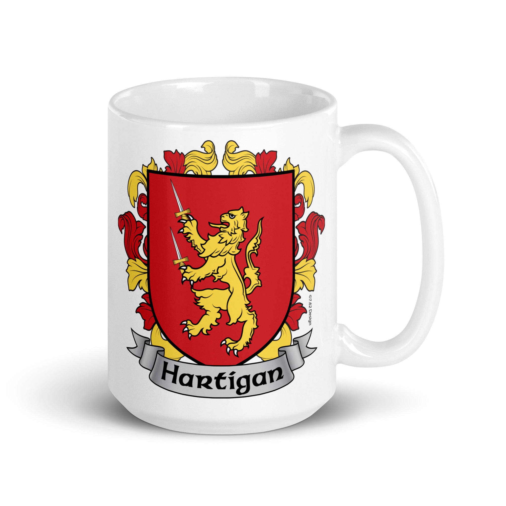 7.62 Design Hartigan tazza mug ceramica 15oz stemma irlandese
