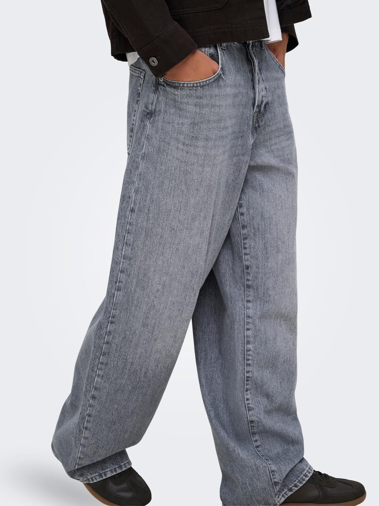 Only & Sons Onskayce Jeans Barrel Vita Bassa 28W/34L Uomo
