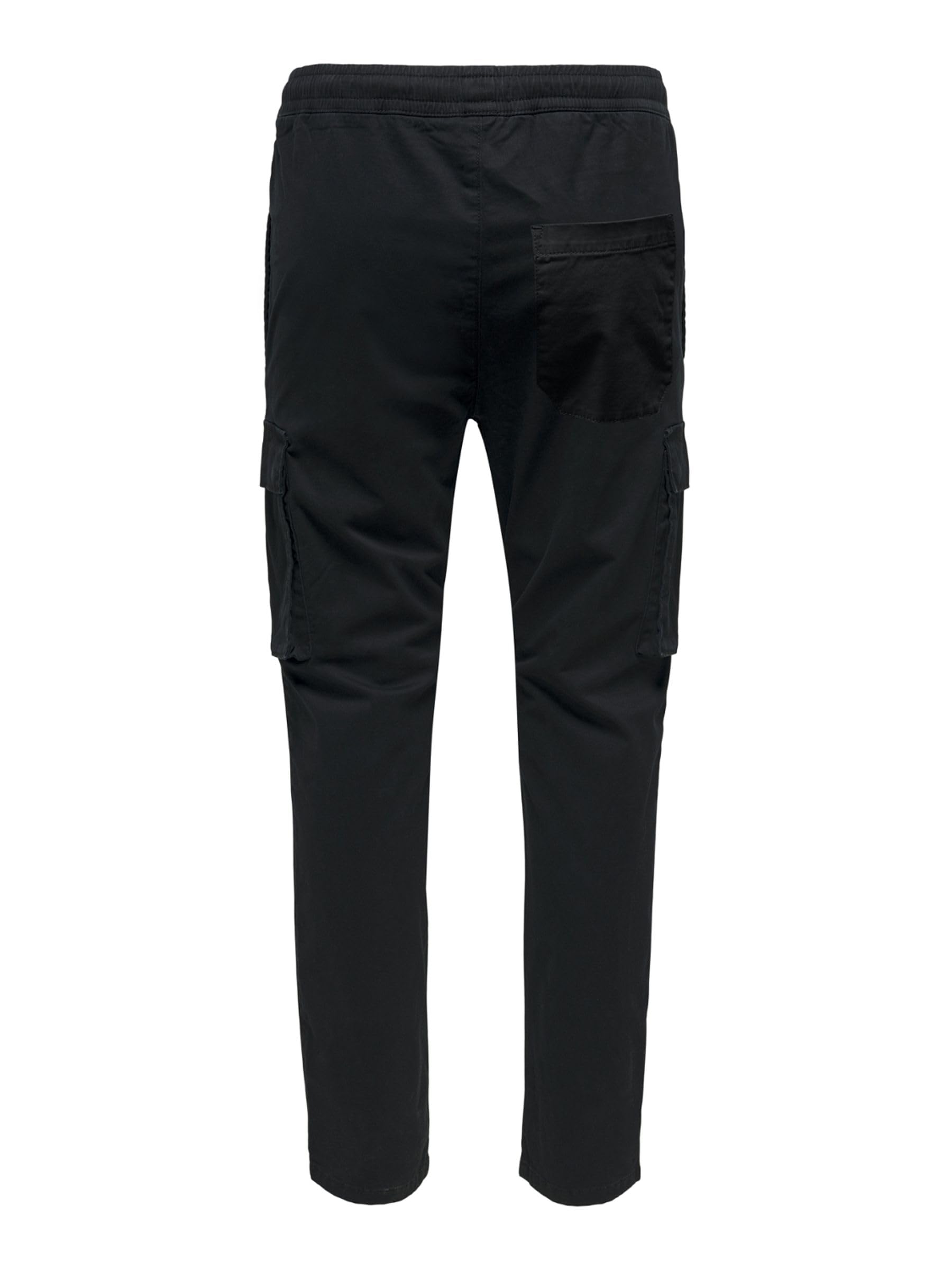 ONLY & SONS Onscam pantaloni cargo tapered L kaki cotone