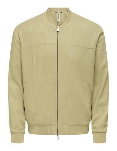 Only & Sons Onsrenato Ctn Linen Giacca Uomo Blu