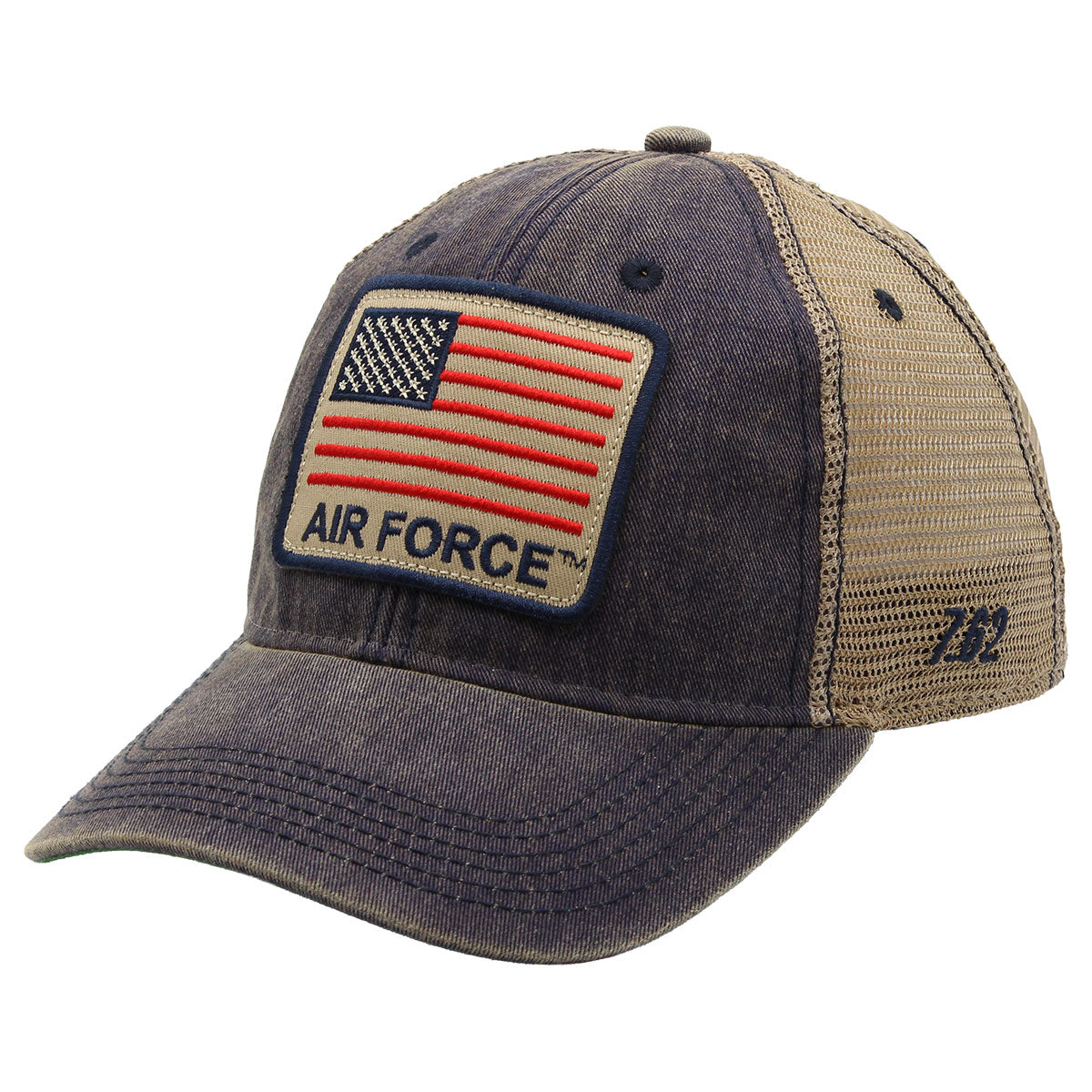 7.62 Design Air Force Cappello Trucker Vintage Blue Unisex