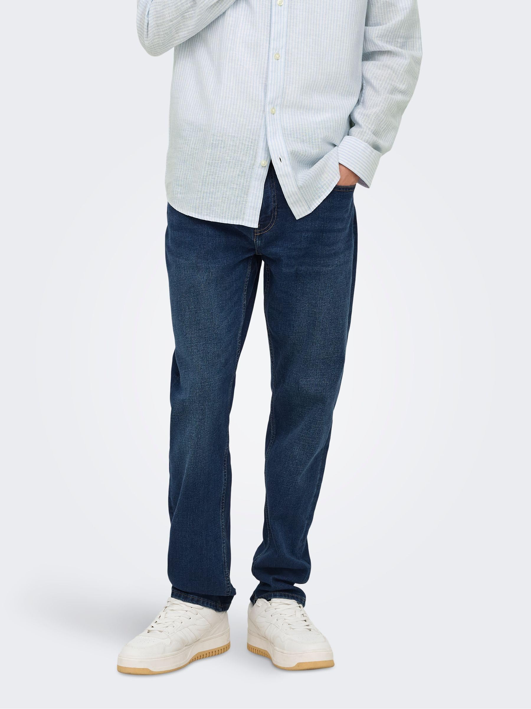 ONLY & SONS Onsweft 7900 Box Jeans Uomo Denim