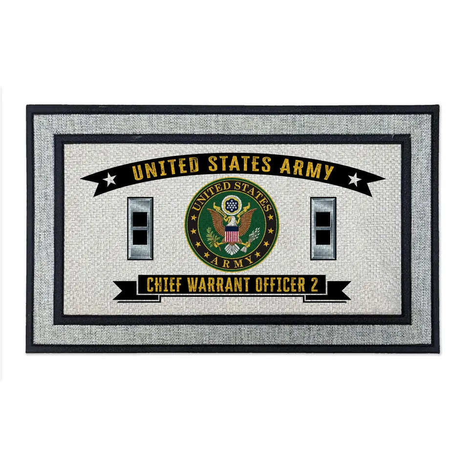 7.62 Design Army W-2 Warrant Officer zerbino 45x76 cm