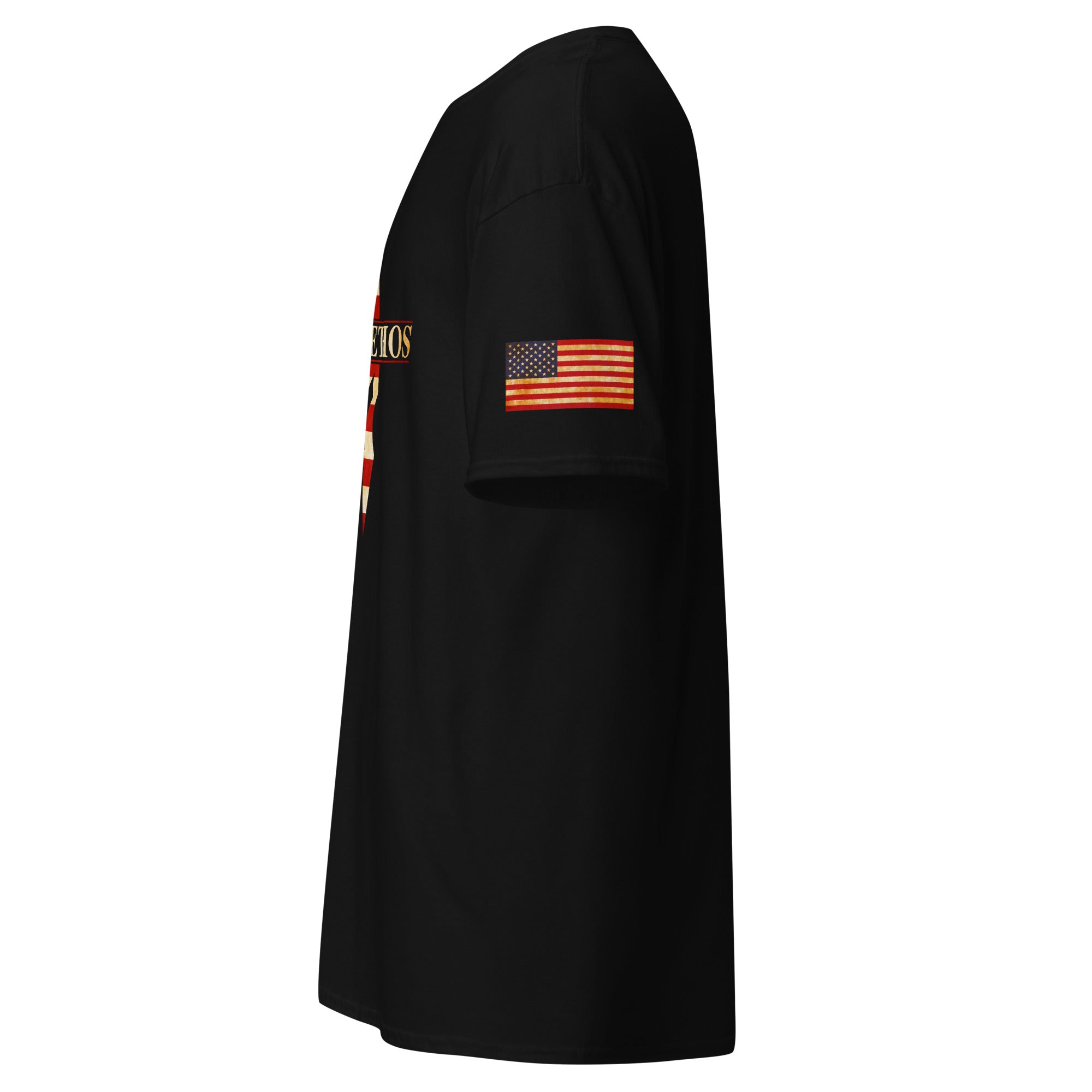 7.62 Design American Warrior Ethos T-Shirt Uomo Nera Cotone