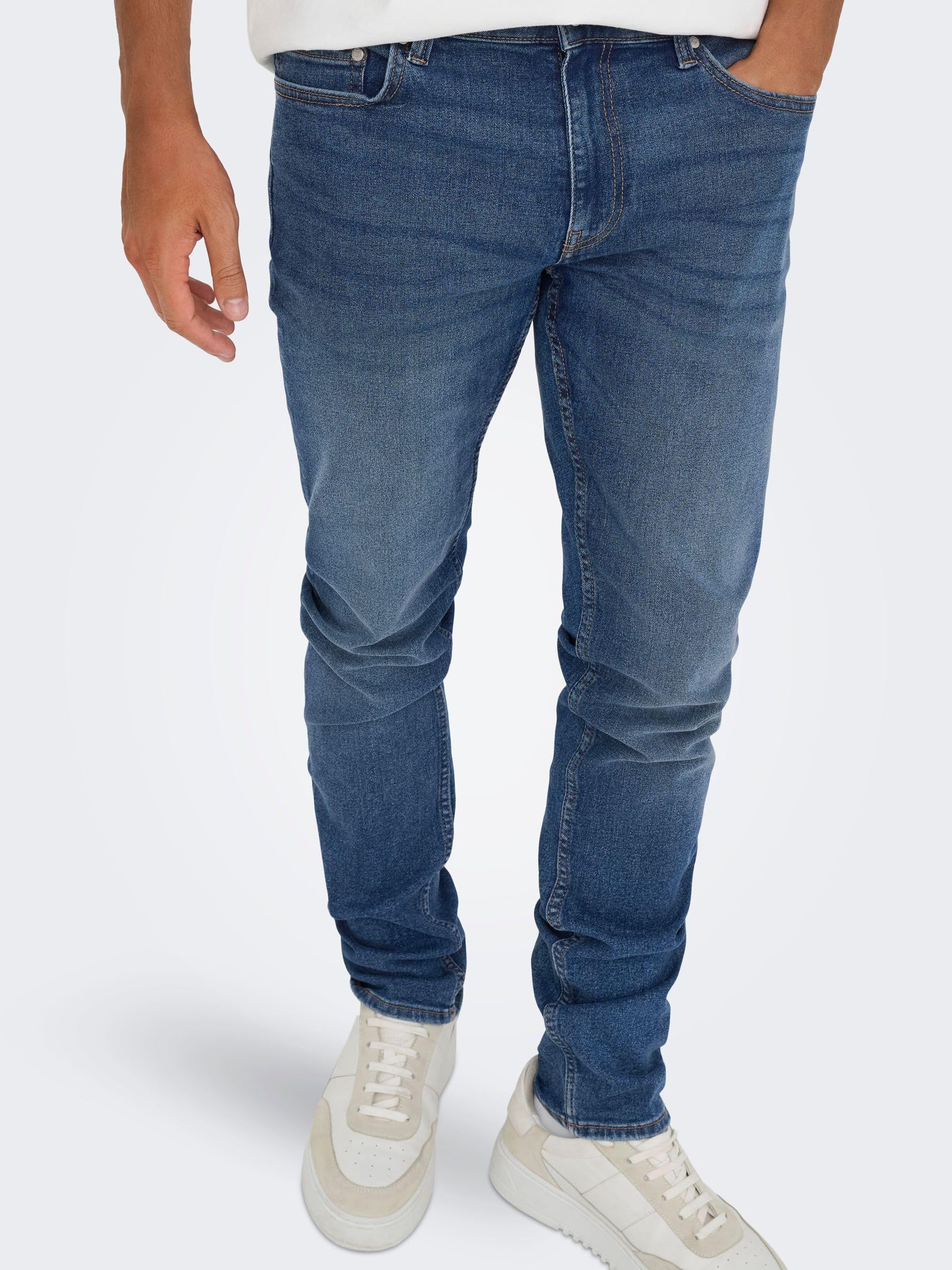 Only & Sons Onsloom Slim 5748 Jeans Uomo Blu Denim