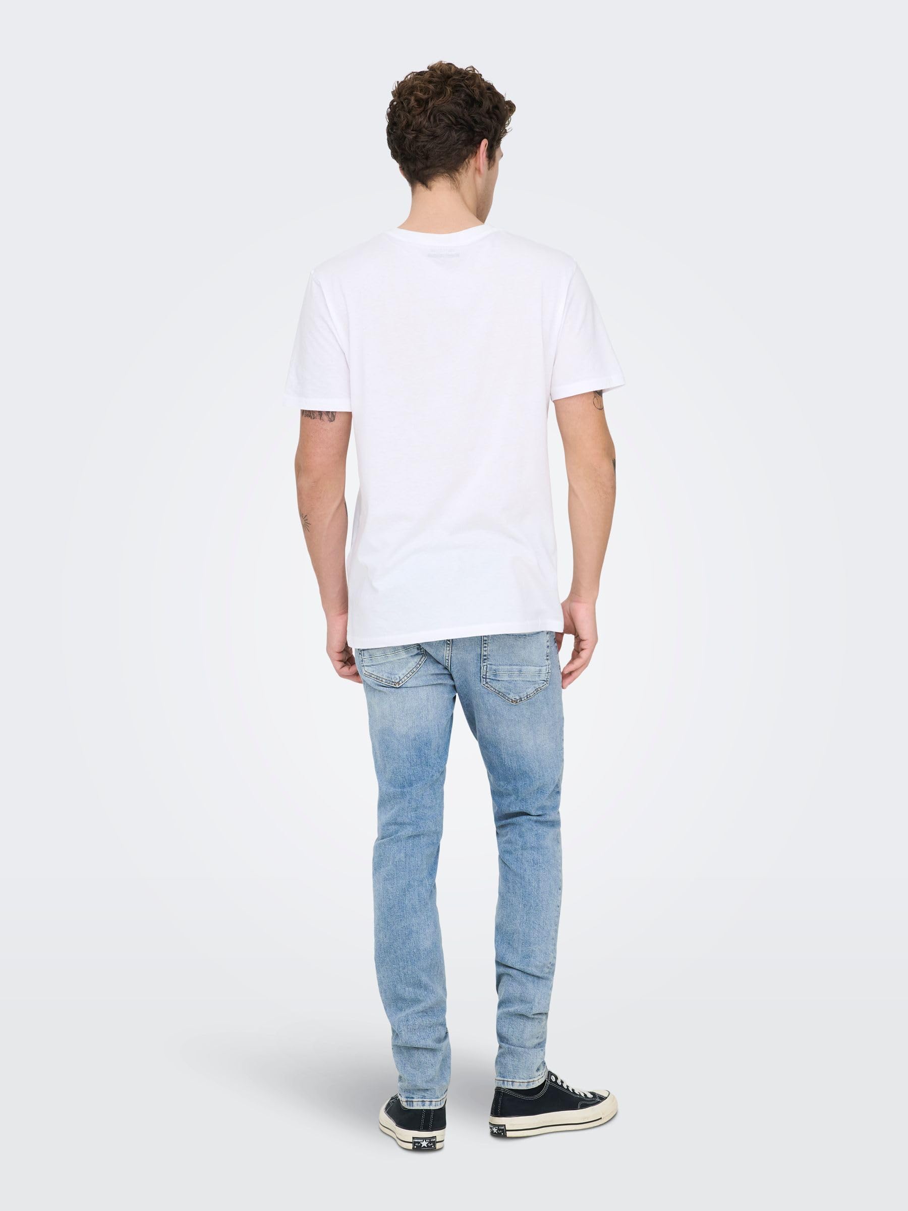 ONLY & SONS Jeans Onsloom Slim Fit Uomo 30W/32L Vita Bassa