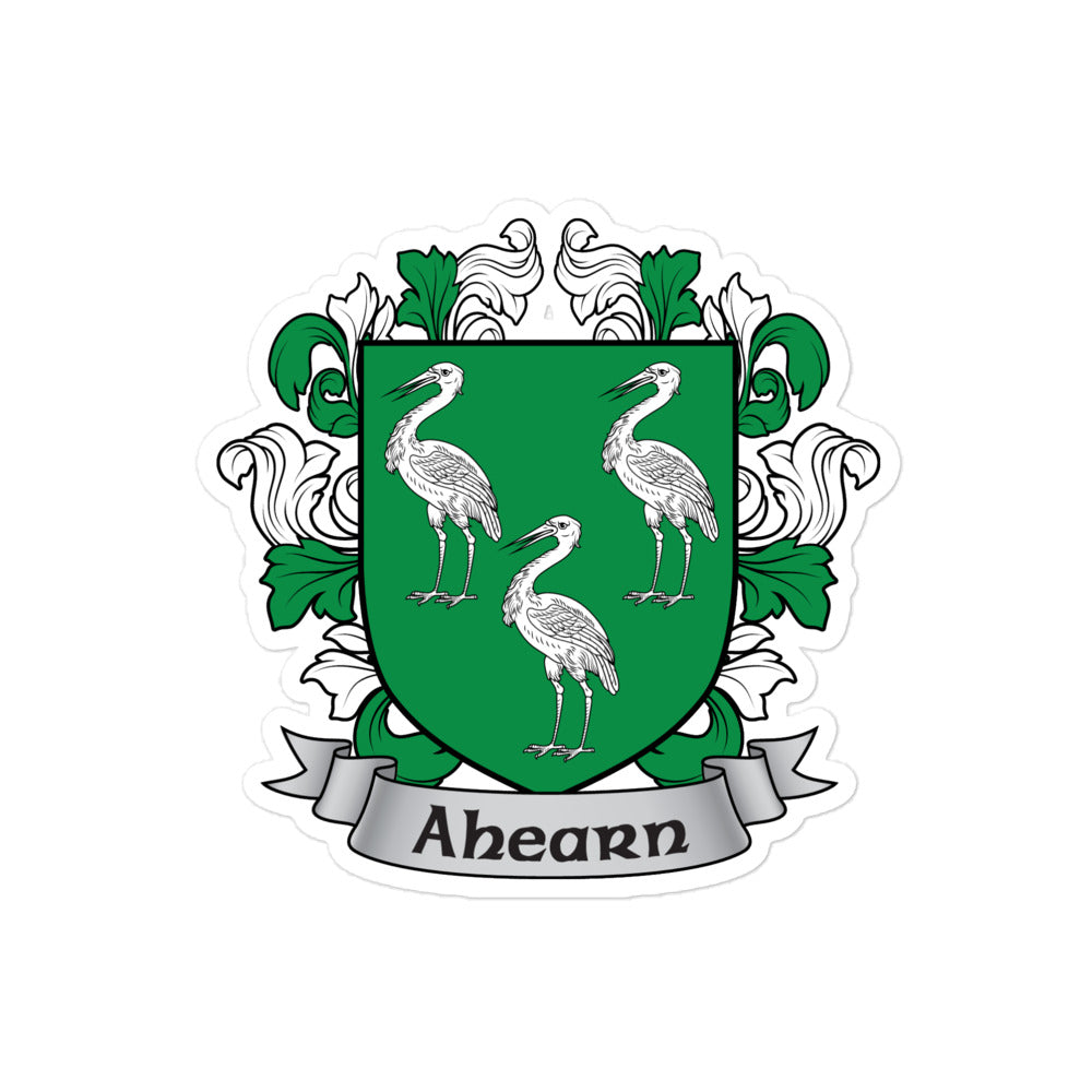 7.62 Design Ahearne Irish Crest Adesivo vinile 5.5x5.5 stemma