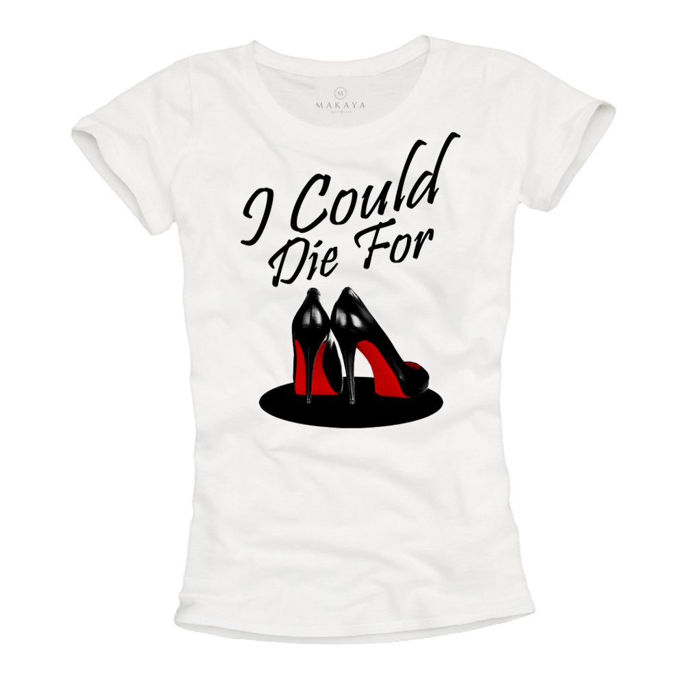 Makaya I Could Die for T-Shirt Donna taglia L cotone