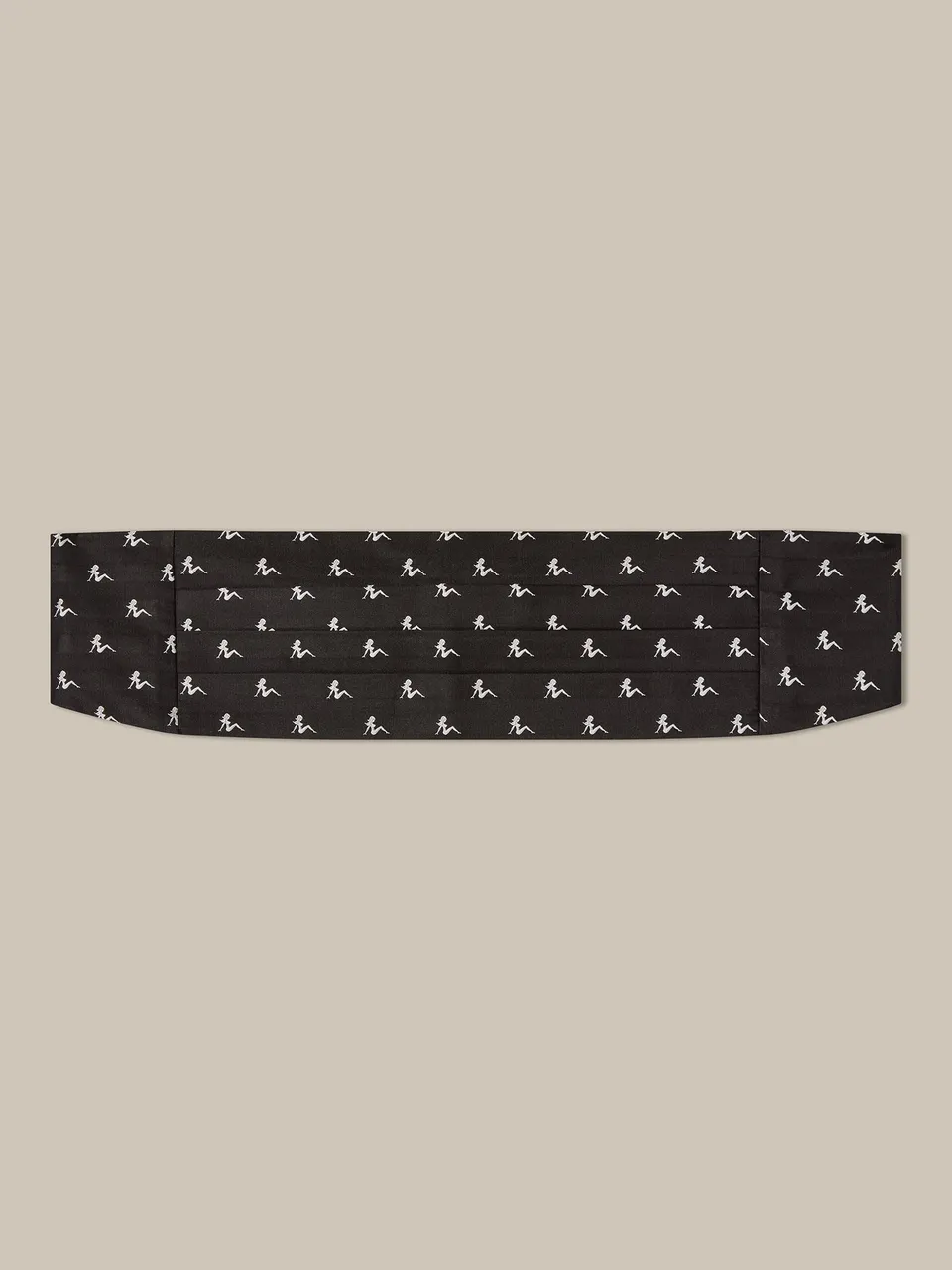 Robert Talbott Baldwin fascia smoking nero S/M seta